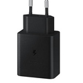Fast Charger Pro 25W Travel Adapter - a black wall charger with a two-pin plug and a lightning bolt icon with the text Super Fast Charging.