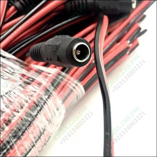 12v Dc Female Connector Power Cable Wire Jack