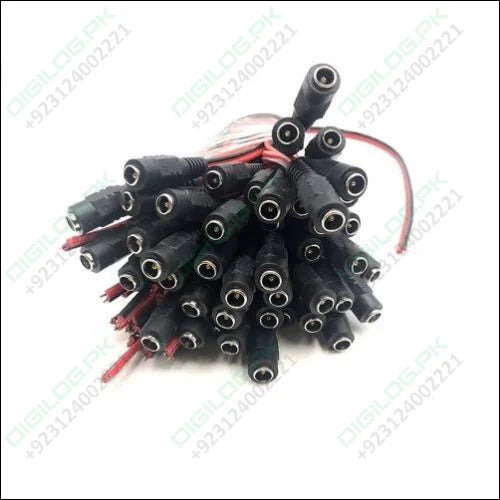 12v Dc Female Connector Power Cable Wire Jack