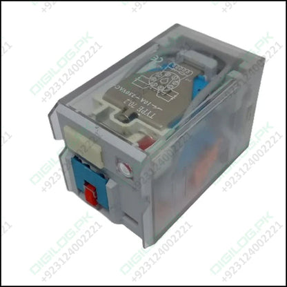 Finder Relay 12vdc 10a 60.12 With 8pin Rail-mount Socket
