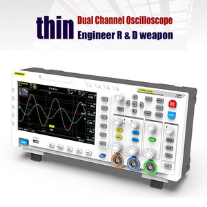 FNIRSI 1014D 100MHz bench oscilloscope with signal generator - view 6