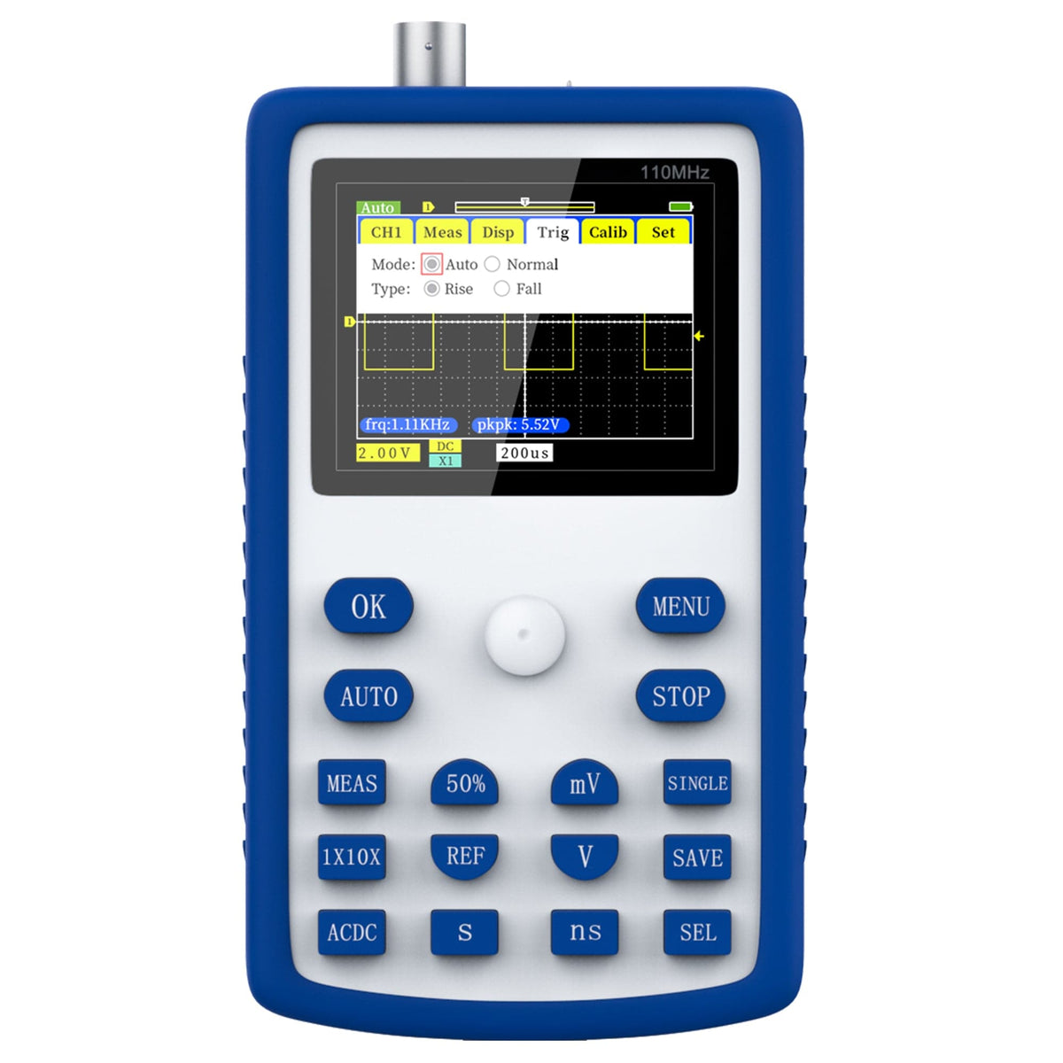 FNIRSI 1C15 110MHz handheld oscilloscope - view 3