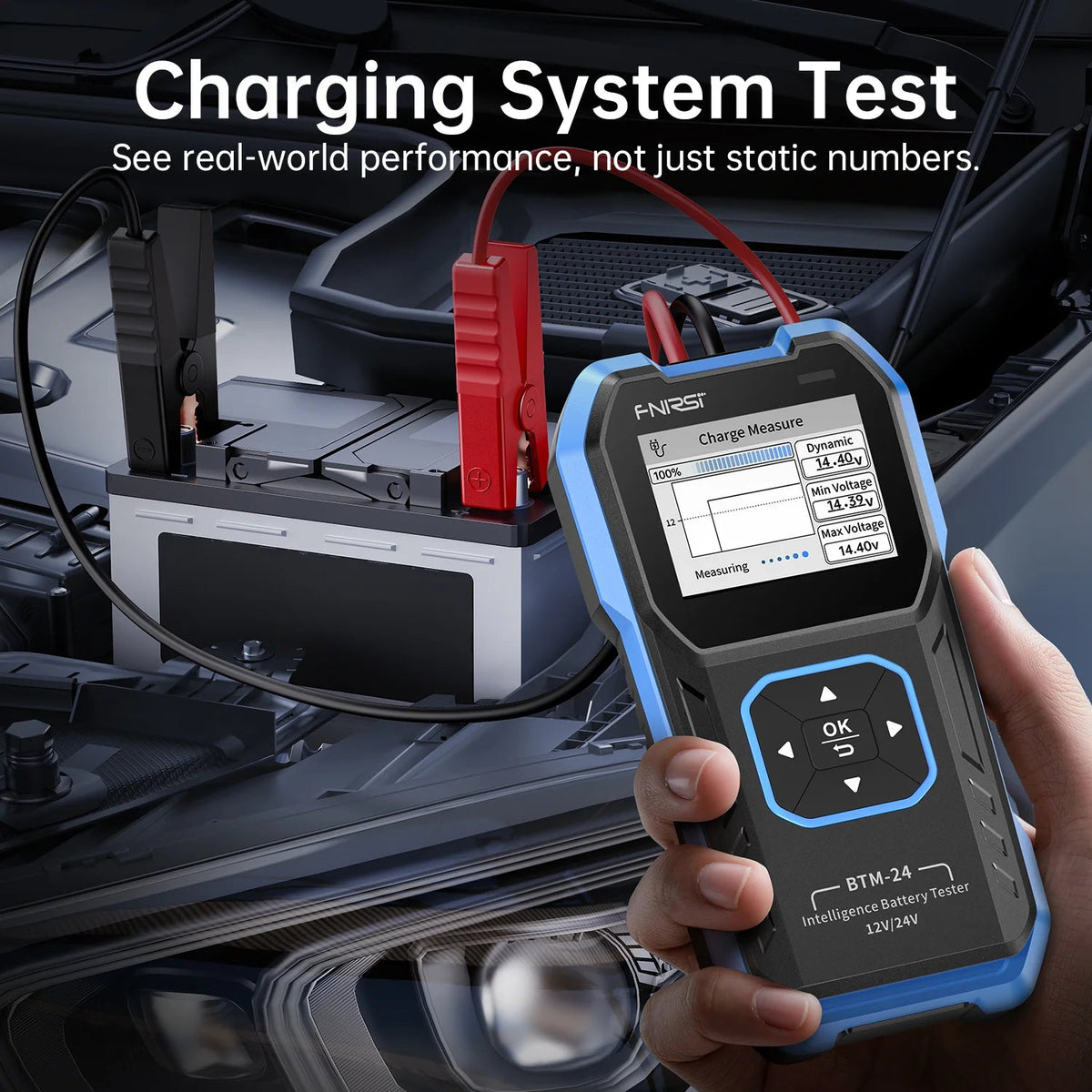 FNIRSI BTM-24 car battery tester - view 5