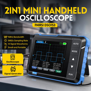 FNIRSI DSO-153 mini oscilloscope with signal generator - view 4