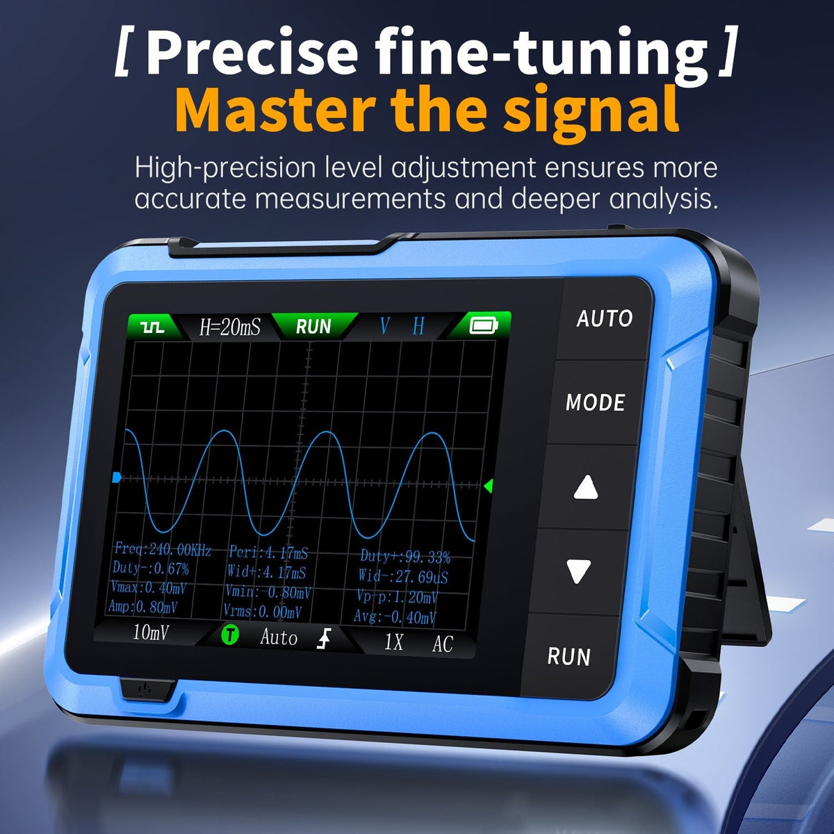 FNIRSI DSO-510 10MHz mini oscilloscope - view 5