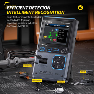 FNIRSI DSO-TC4 3-in-1 oscilloscope transistor tester - view 5