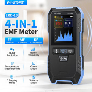FNIRSI ERD-10 4-in-1 EMF radiation detector - view 2