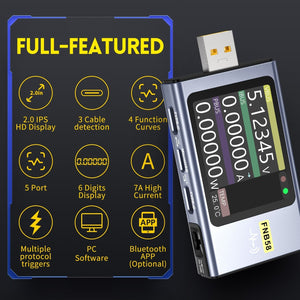 FNIRSI FNB58 USB-C fast charge tester - view 3