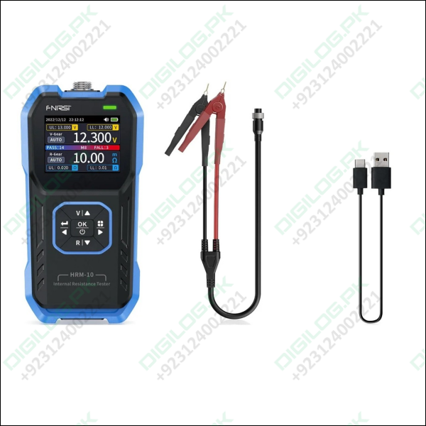 Fnirsi HRM-10 Battery Internal Resistance Tester - High Precision Voltage & Resistance Meter
