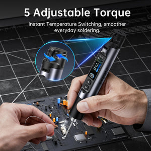 FNIRSI HS-03 cordless soldering iron - view 4