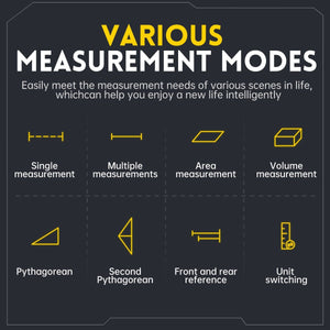 FNIRSI IR40 smart laser distance meter - view 3