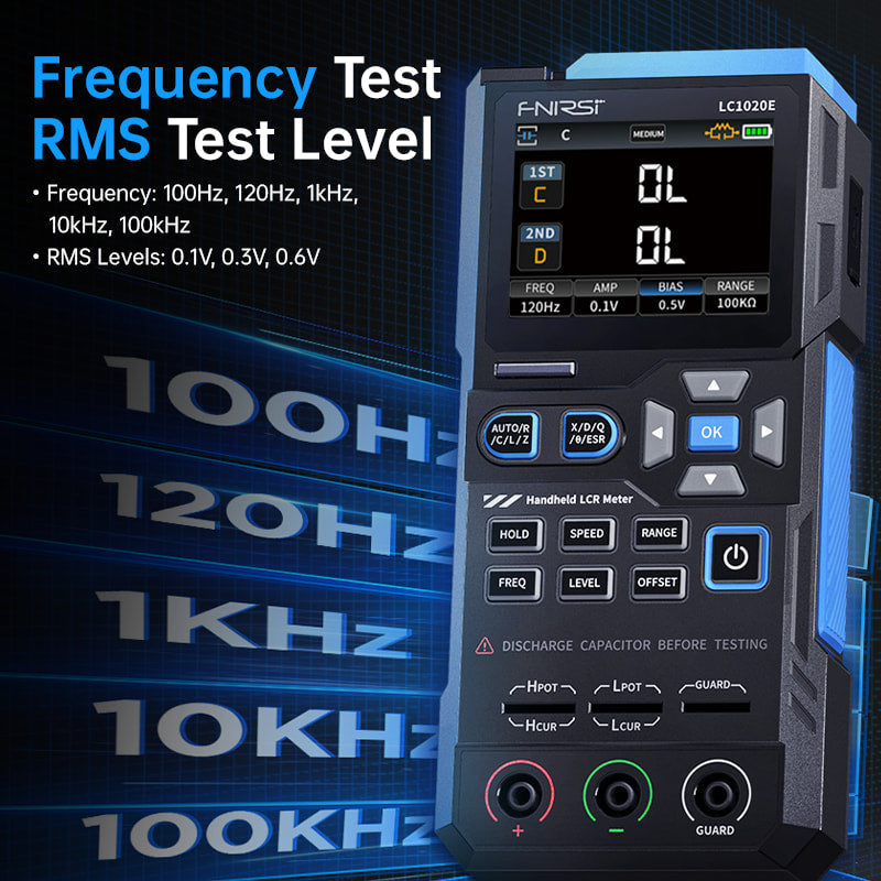 FNIRSI LC1020E handheld LCR meter - view 4