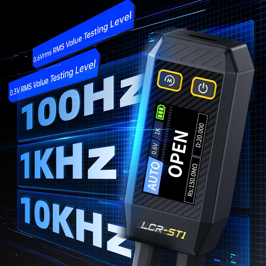 FNIRSI LCR-ST1 SMD tweezer LCR meter - view 3