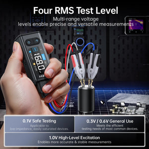 FNIRSI LCR-ST2 100kHz tweezer LCR meter - view 6