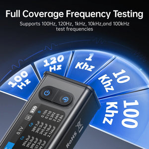 FNIRSI LCR-ST2H 100kHz tweezer LCR meter - view 5