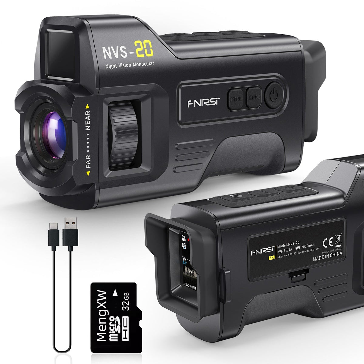 FNIRSI NVS-20 4K night vision monocular