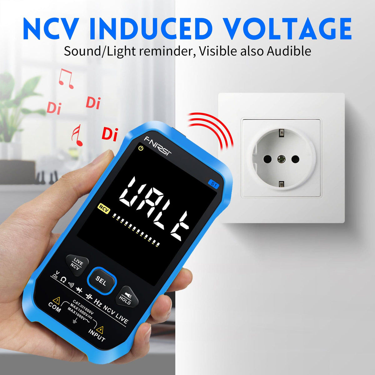 FNIRSI S1 large screen smart multimeter - view 5