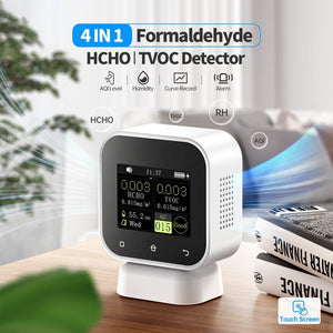 FNIRSI SFD-02 indoor air quality monitor - view 2