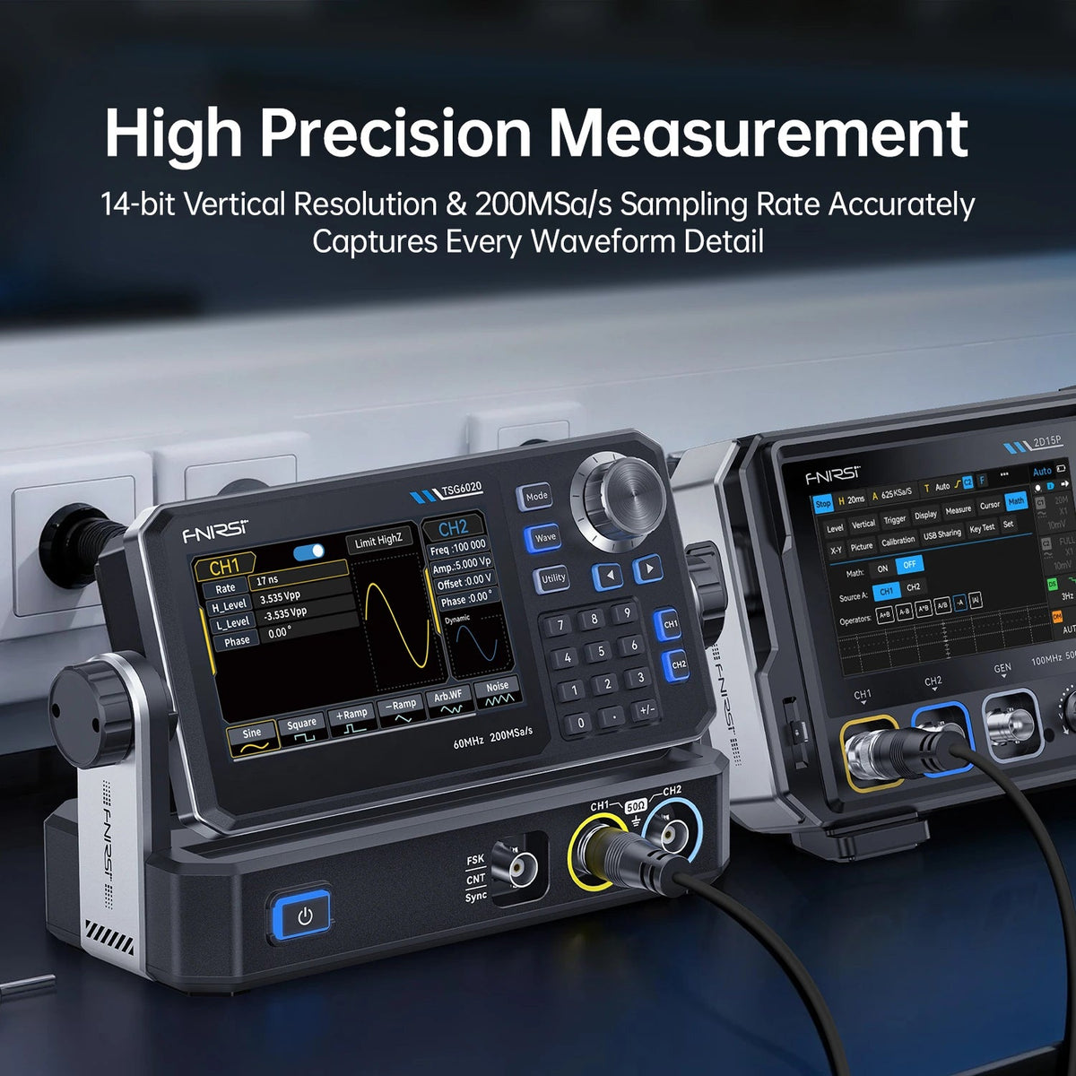 FNIRSI TSG3020 dual-channel function generator - view 5