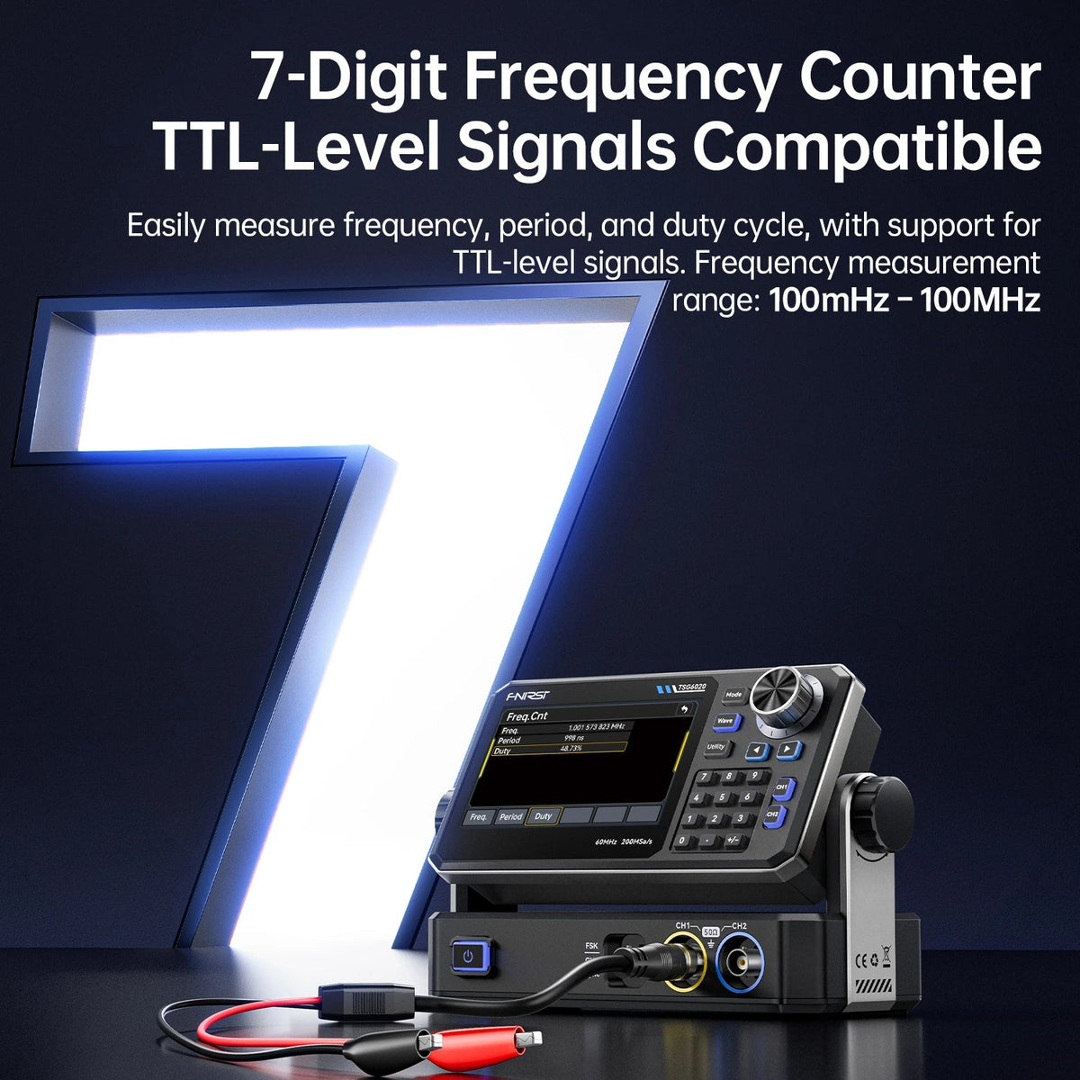 FNIRSI TSG6020 dual-channel function generator - view 6