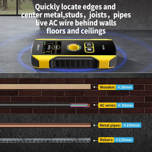 FNIRSI WD-02 wall scanner stud finder - view 3