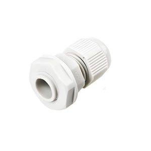 Gray plastic PG7 cable gland for secure electrical connections in Pakistan