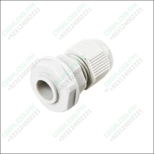 Gray plastic PG7 cable gland for secure electrical connections in Pakistan