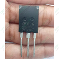 G75H120DF1 IGBT - 75A 1200V High-efficiency Power Transistor - a black three-pin power transistor held by fingers, showing the STMicroelectronics logo and model markings on its front surface.