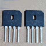 GBU810 AC Bridge Rectifier Full Wave 8amp 1000v