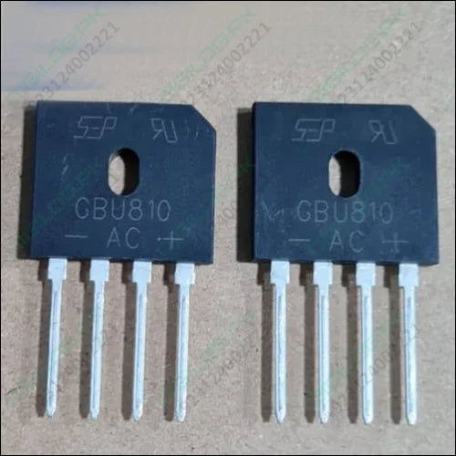 GBU810 AC Bridge Rectifier Full Wave 8amp 1000v