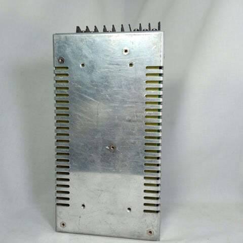 Great Well 5V 55A Power Supply - shown from the top, featuring a rectangular silver metal casing with side ventilation slots and a row of screw terminals.