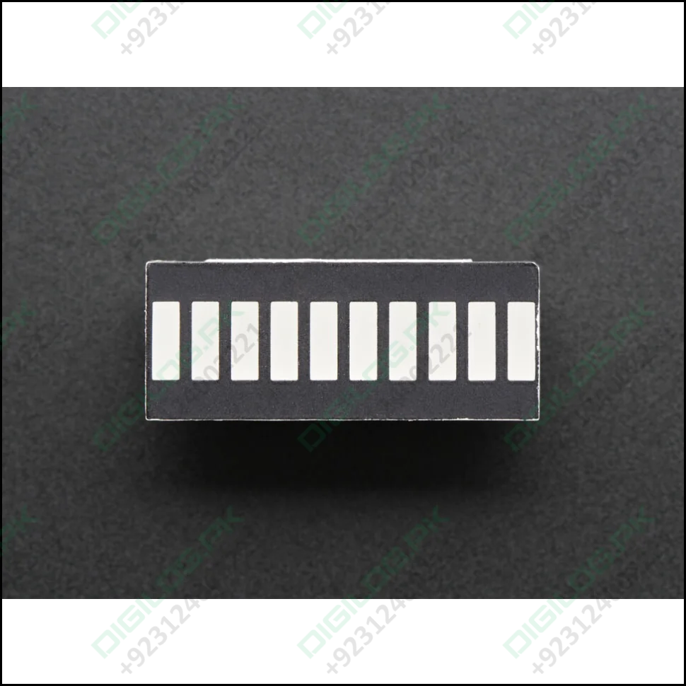 Green 10 Segment Light Bar Graph Led Display