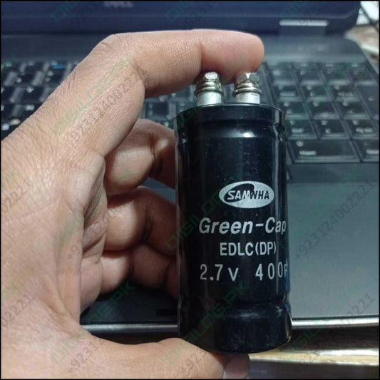 Green - cap 2.7v 400f Super Capacitor