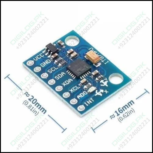 Gy521 Mpu6050 3 Axis Digital Gyroscope Accelerometer Sensor