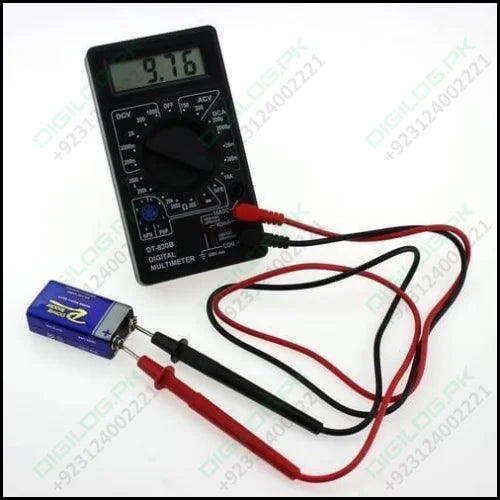 Handheld Digital Multimeter Dt830b Mini Lcd Voltmeter