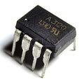 HCPL3120 DIP8 Hcpl-3120 DIP A3120 A 3120 DIP-8 - a black 8-pin integrated circuit chip with "A 3120 1310" printed on the top surface, shown from an angled perspective.