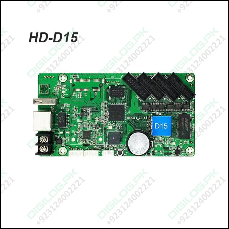 Hd-d15 Asynchronous Full Color Led Display Control Card