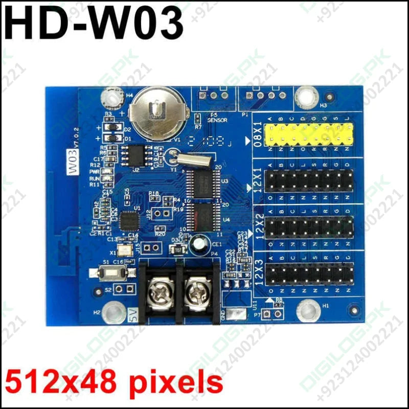 Hd-w03 Wi-fi Single Color Led Display Controller Card