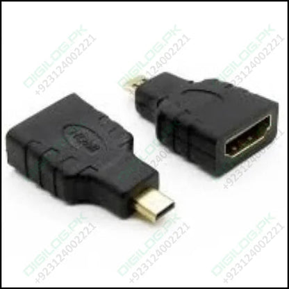 Hdmi Female To Micro Male Converter Adapter For Raspberry