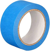Heat Resistant Blue Polyimide Adhesive Tape For 3d Printer 50mm X30M - shown as a single roll of blue adhesive tape on a circular cardboard core.