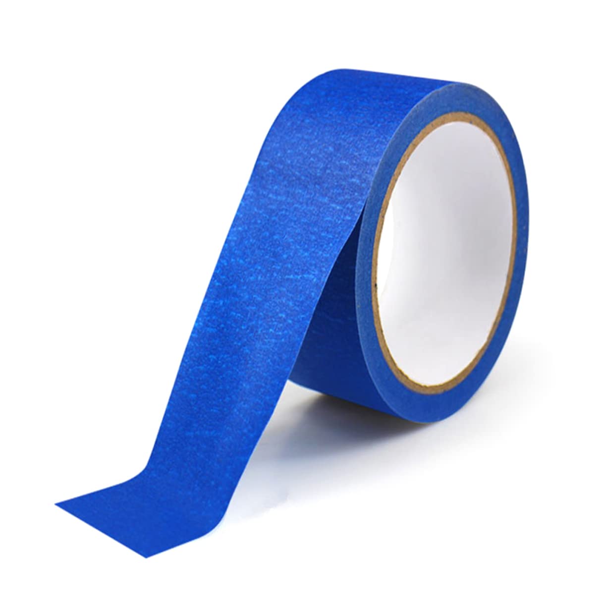 Heat Resistant Blue Polyimide Adhesive Tape For 3d Printer 50mm X30M - shown as a single roll of bright blue adhesive tape with a white inner core.