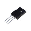 HFS5N65S 650V N-Channel Power MOSFET TO-220F - shown as a black electronic component with three metal pins and a mounting hole in a plastic housing.