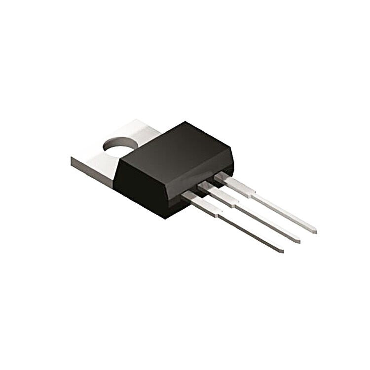 HTS20A80H 20A 800V TRIAC Thyristor - shown as a black electronic component with a metal mounting tab and three silver pins extending from one side.