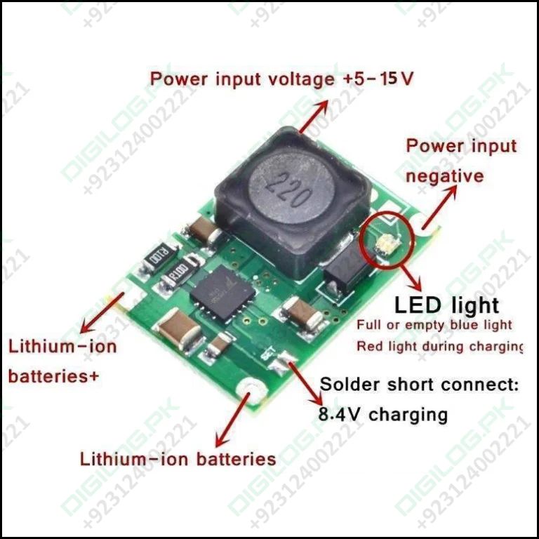 Hw-370 Tp5100 2a Li Ion Battery Charger Module