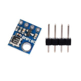 Hw-596 / Gy-68 Arduino BMP180 Barometric Pressure Sensor Module - shown as a blue circuit board with a sensor and a separate four-pin header connector.