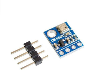 Hw-596 / Gy-68 Arduino BMP180 Barometric Pressure Sensor Module - shown with a blue circuit board and a separate four-pin header connector.