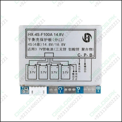 Hx - 4s - f100a 100a 4s Bms 18650 Battery Protection Board