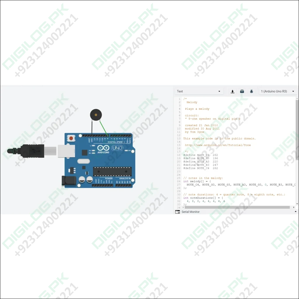Arduino Passive Buzzer Speaker | Mini Piezo Module For Diy