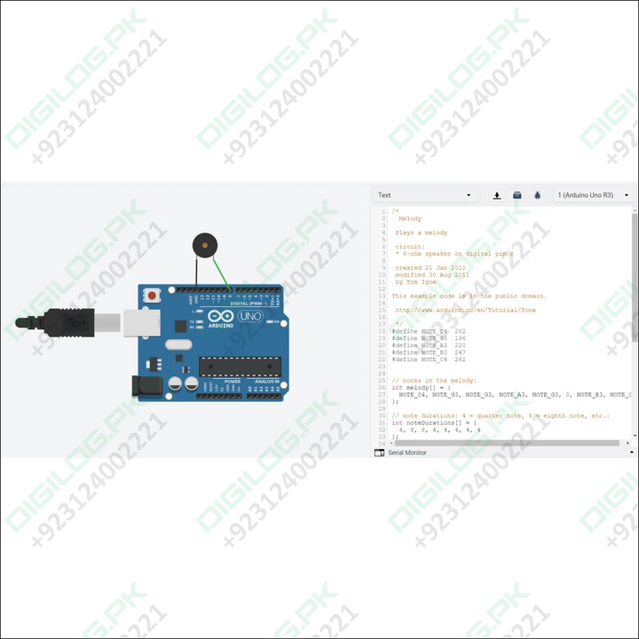 Arduino Passive Buzzer Speaker | Mini Piezo Module For Diy