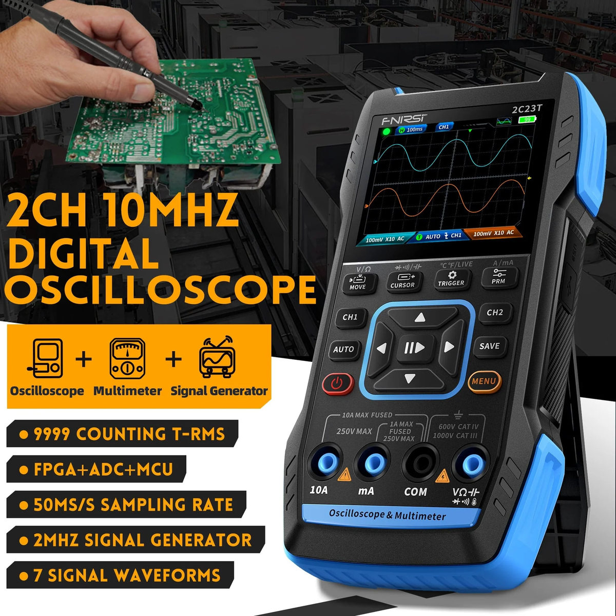 FNIRSI 2C23T oscilloscope multimeter